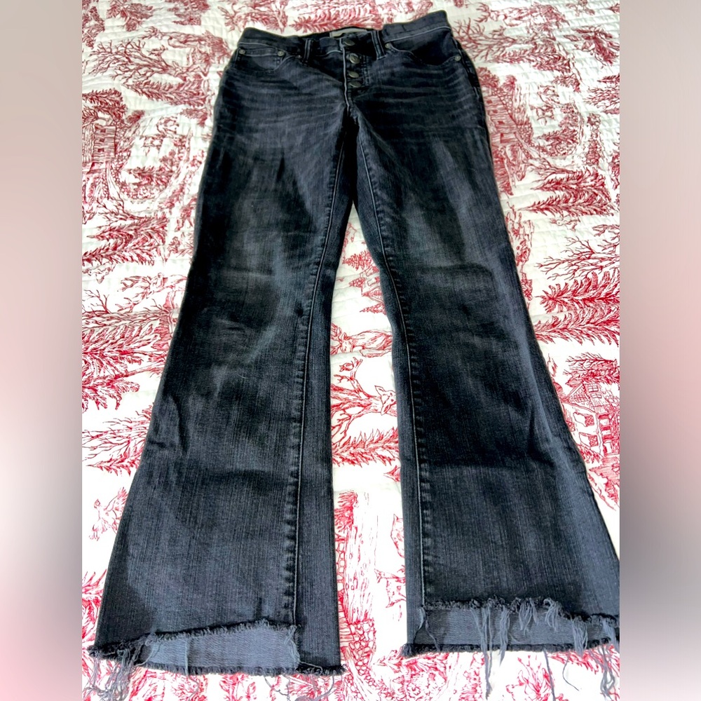 Madewell Cali Demi-Bootcut Womens Black Jeans Sz 26
